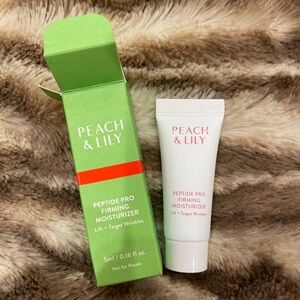 Peach & Lily Peptide Pro Firming Moisturizer 5ml NEW